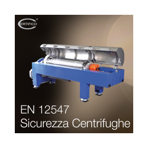 Sicurezza Centrifughe EN 12547