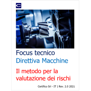Direttiva macchine: Il metodo per la Valutazione dei Rischi