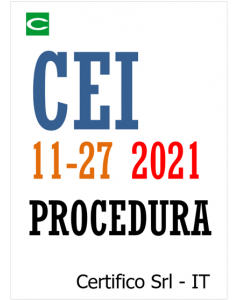 CEI 11-27 2021 Procedura