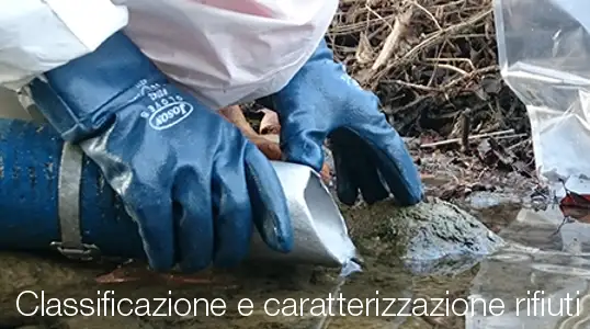 Classificazione caratterizzazione rifiuti Classificazione caratterizzazione rifiuti
