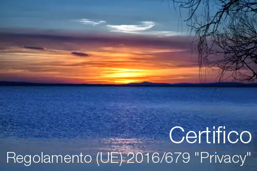 Certifico Privacy 2018