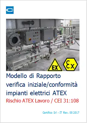 Modello Rapporto Verifica iniziale o di conformit CEI 31 108 Modello Rapporto Verifica iniziale o di conformit CEI 31 108