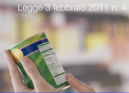 Legge 3 febbraio 2011 n 4 Legge 3 febbraio 2011 n 4