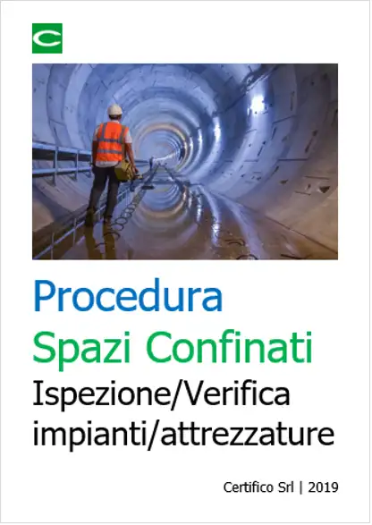 Procedura Spazi Confinati Procedura Spazi Confinati