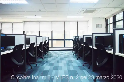 Circolare Inail n 8 MLPS n 2 del 23 marzo 2020 Circolare Inail n 8 MLPS n 2 del 23 marzo 2020