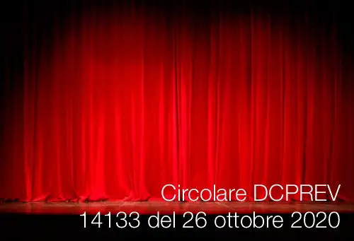 Circolare DCPREV 14133 del 26 ottobre 2020 Circolare DCPREV 14133 del 26 ottobre 2020