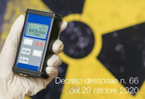 Decreto direttoriale n 66 del 29 ottobre 2020 Decreto direttoriale n 66 del 29 ottobre 2020