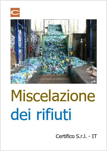 Miscelazione di rifiuti Rev 00 2020 Miscelazione di rifiuti Rev 00 2020