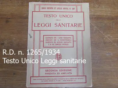 RD 27 luglio 1934 n  1265 RD 27 luglio 1934 n  1265