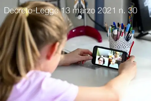 Decreto Legge 13 marzo 2021 n 30 Decreto Legge 13 marzo 2021 n 30
