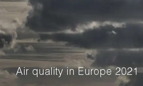Air quality in Europe 2021