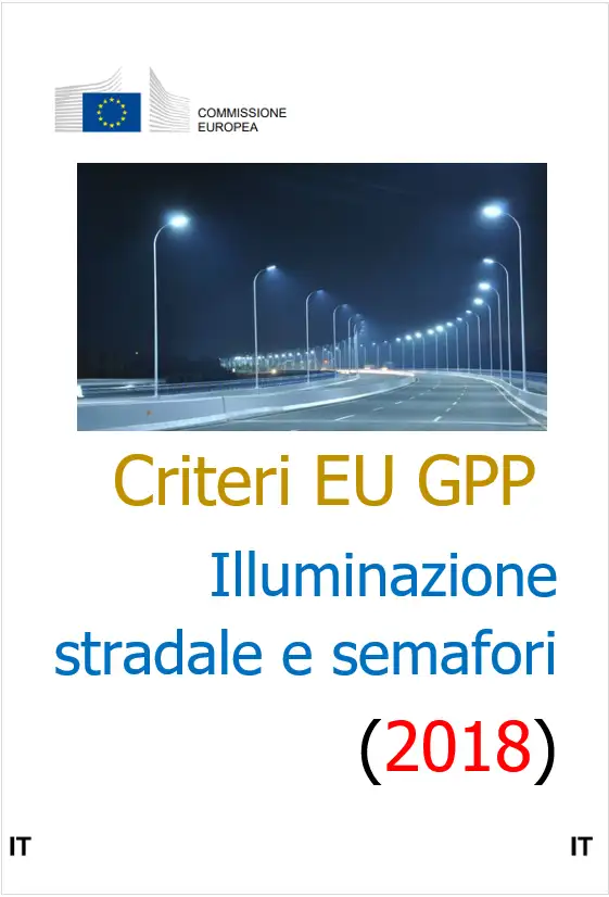 Criteri EU GPP Illuminazione