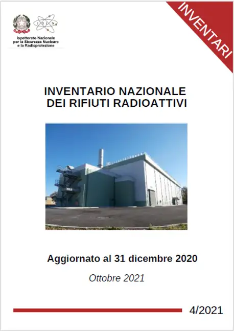 Inventario nazionale dei rifiuti radioattivi Ed 2021 Inventario nazionale dei rifiuti radioattivi Ed 2021