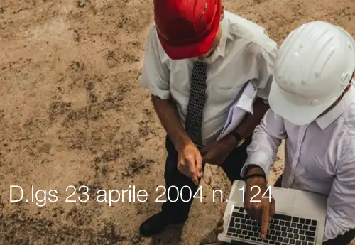 D lgs 23 aprile 2004 n  124