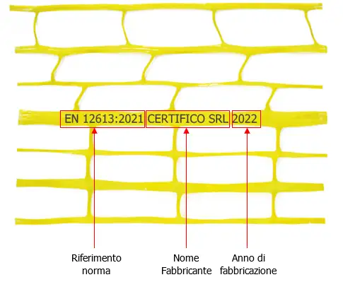Fig  3 esempio marcatura