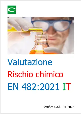 Valutazione rischio chimico UNI EN 482 2021