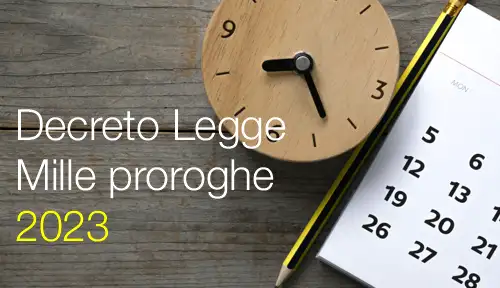 DL Mille proroghe 2023 DL Mille proroghe 2023