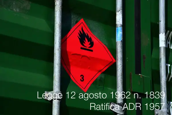 Legge 12 agosto 1962 n 1839 Ratifica ADR 1957 Legge 12 agosto 1962 n 1839 Ratifica ADR 1957