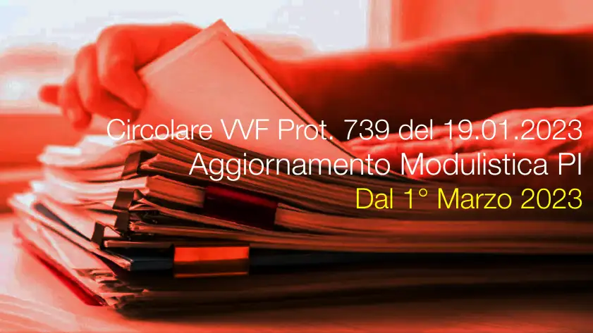 Circolare VVF Prot 739 del 19 01 2023 Circolare VVF Prot 739 del 19 01 2023