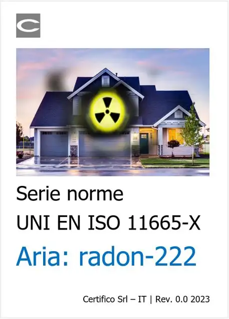 ID 10458 UNI EN ISO 11665 X ID 10458 UNI EN ISO 11665 X