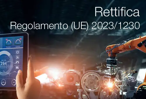 Rettifica Regolamento macchine 04 07 2023 Rettifica Regolamento macchine 04 07 2023