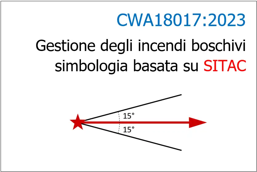 CWA18017 2023   Incendi boschivi   simbologia basata su SITAC