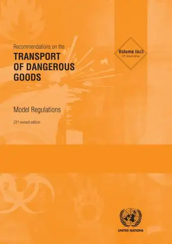 Recommendations on the Transport of Dangerous Goods Recommendations on the Transport of Dangerous Goods