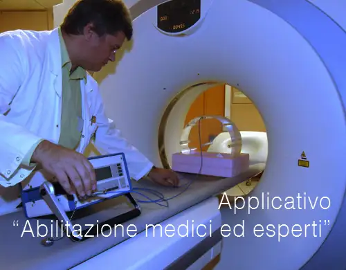 Applicativo Abilitazione medici ed esperti Applicativo Abilitazione medici ed esperti