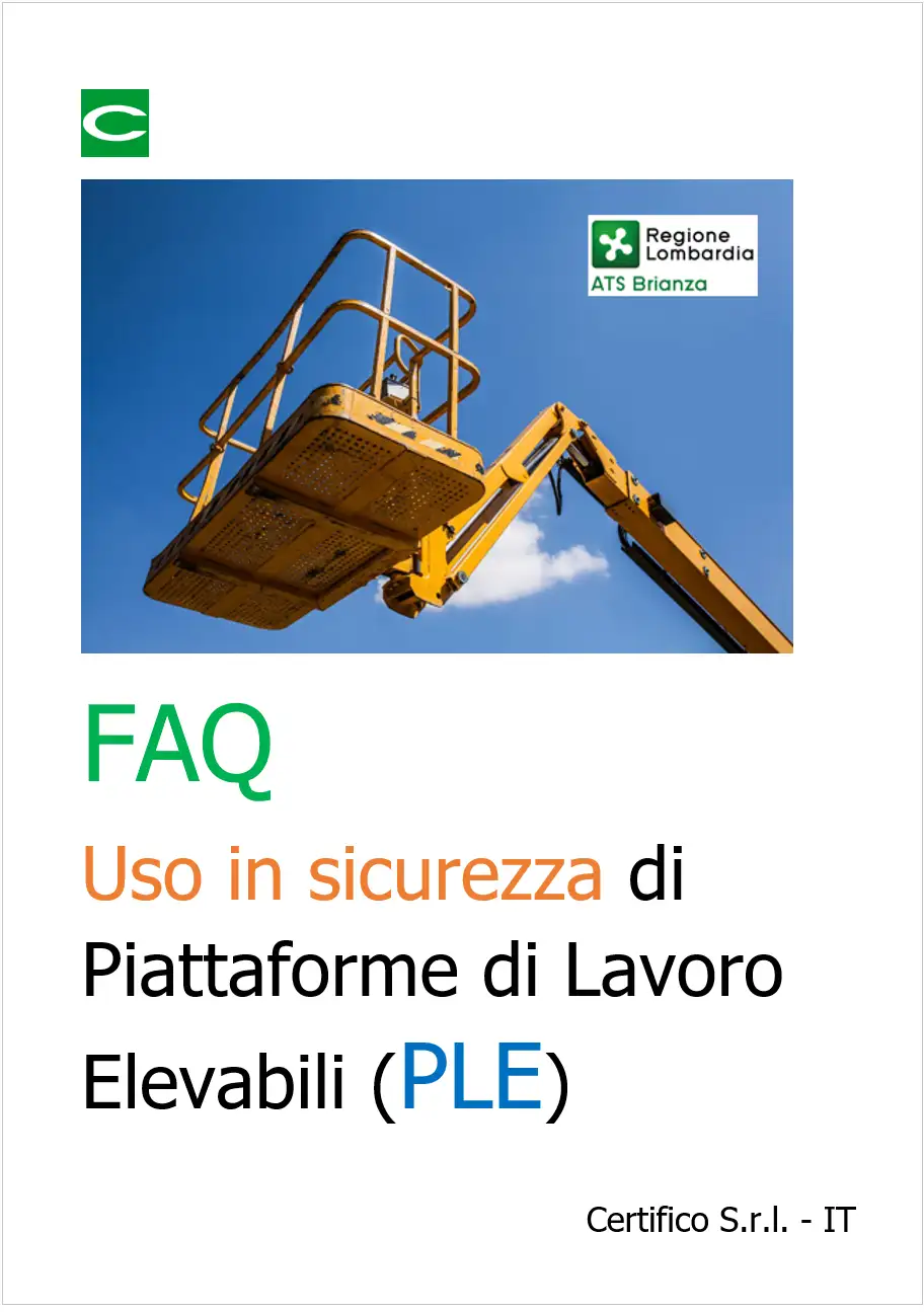 FAQ Uso in sicurezza PLE FAQ Uso in sicurezza PLE