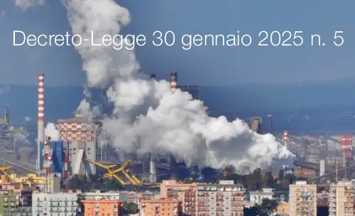 Decreto Legge 30 gennaio 2025 n  5
