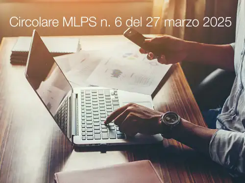 Circolare MLPS n  6 del 27 marzo 2025