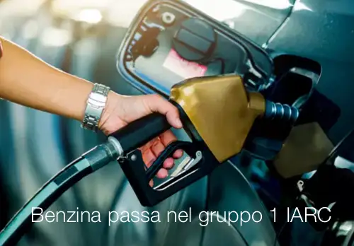 IARC: Benzina per autotrazione cancerogena per l'uomo (Gruppo 1)