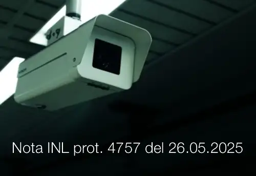 Nota INL prot. 4757 del 26 maggio 2025
