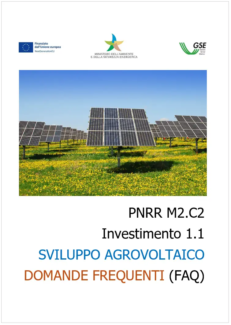 FAQ Agro voltaico