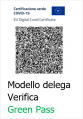 Modello delega verifica Green pass