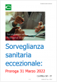 Sorveglianza sanitaria eccezionale   Proroga 31 marzo 2022