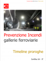 Prevenzione Incendi gallerie ferroviarie   Timeline proroghe