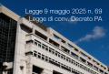 Legge 9 maggio 2025 n  69