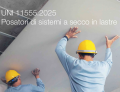 UNI 11555 2025 Posatori di sistemi a secco in lastre