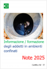 Informazione e formazione degli addetti in ambienti confinati   Note 2025