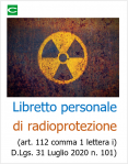 Libretto personale radioprotezione 2020