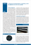 Il rischio di esposizione a legionella spp   INAIL 2022