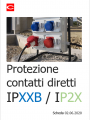 Protezione contatti diretti IPXXB e IP2X