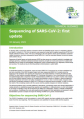 Sequencing of SARS CoV 2