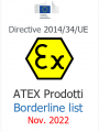 ATEX Prodotti   Borderline list Nov  2022