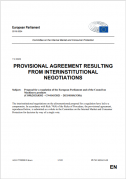 Accordo provvisorio negoziati interistituzionali nuovo regolamento macchine 07 02 2023