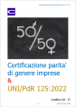 Certificazione parita  di genere imprese   UNI PdR 125 2022