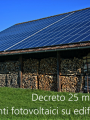 Decreto 25 marzo 2022 impianti fotovoltaici su edifici a uso agricolo