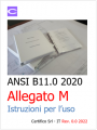 ID 18300 ANSI B 11 0 Allegato M