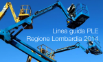 Linea guida Uso delle piattaforme di lavoro elevabili Regione Lombardia